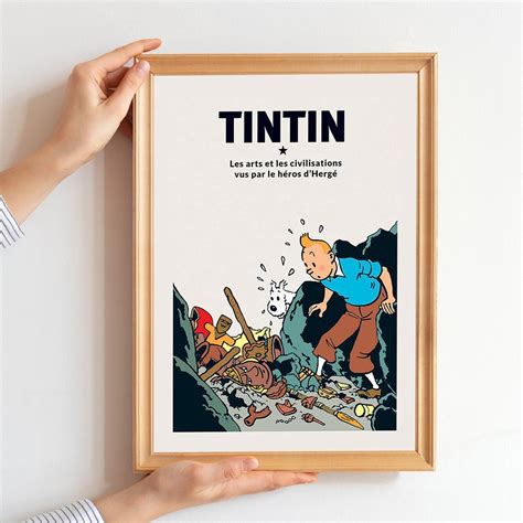 poster tintin|tintin posters uk.